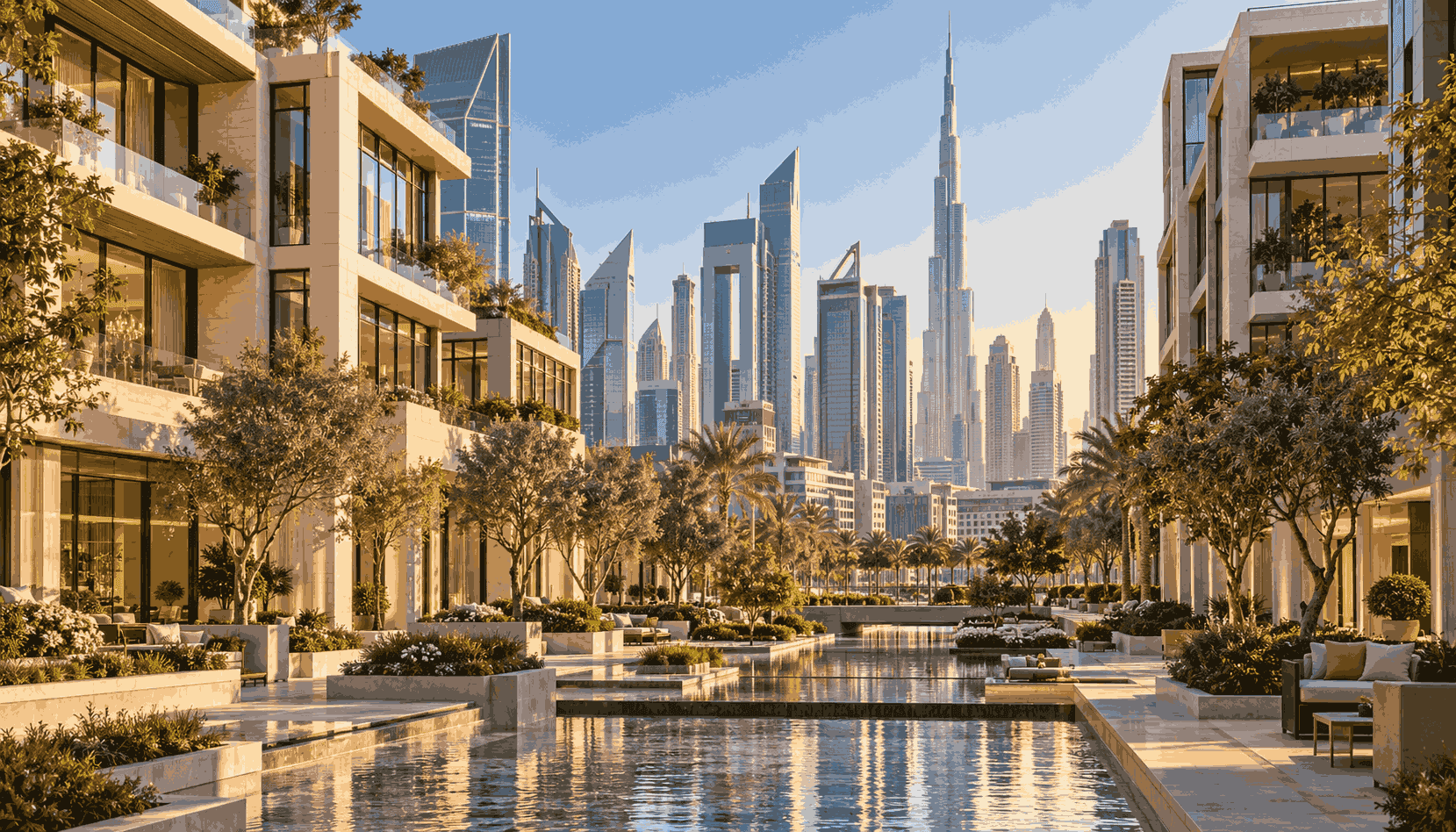 Dubai's Water Gardens