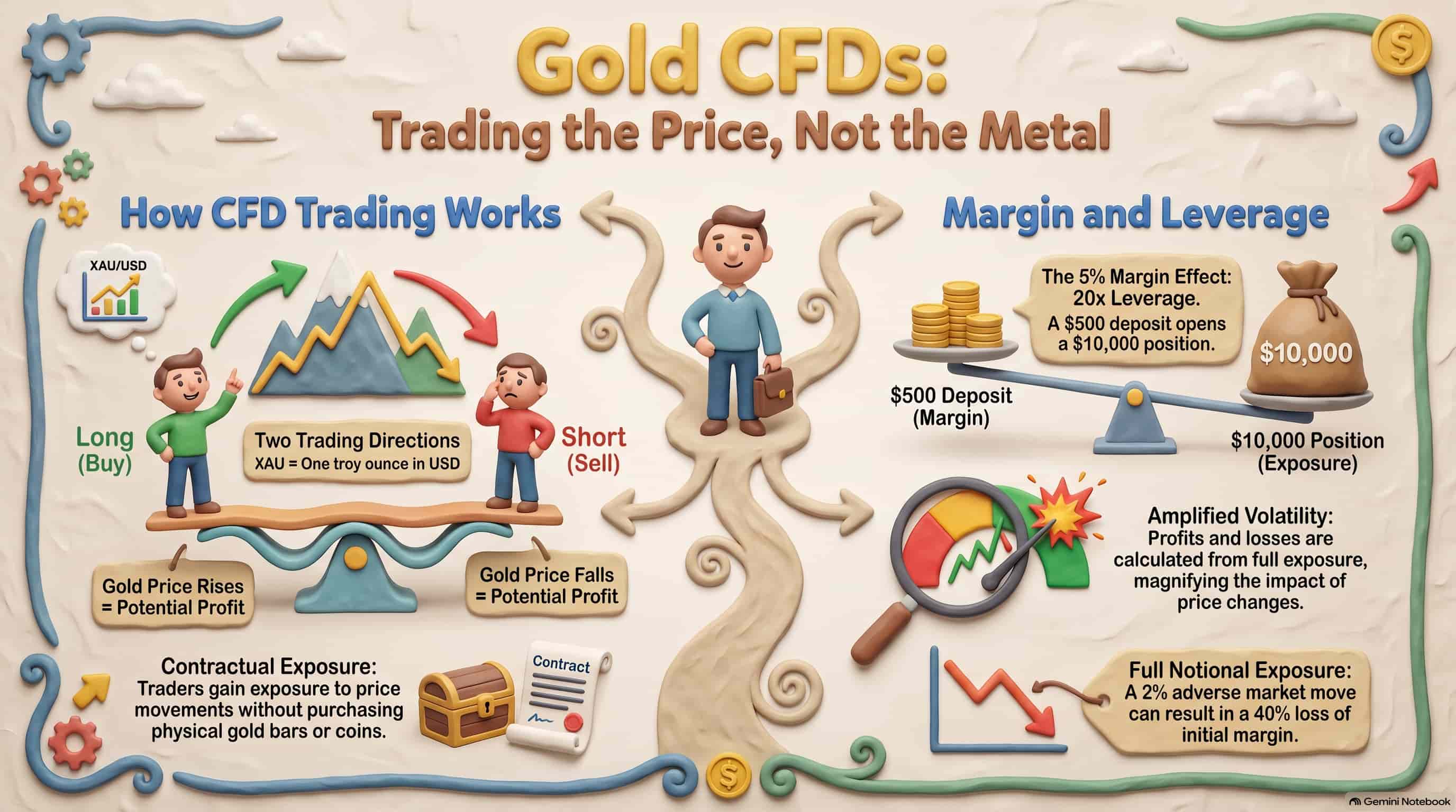 what is a cfd on gold