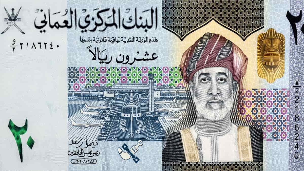 The price of the Omani Riyal